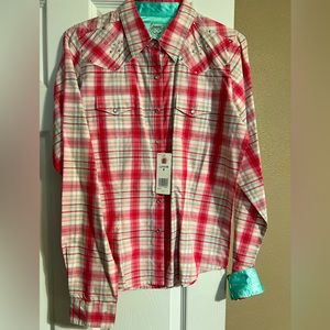 Ladies, western shirt, size medium